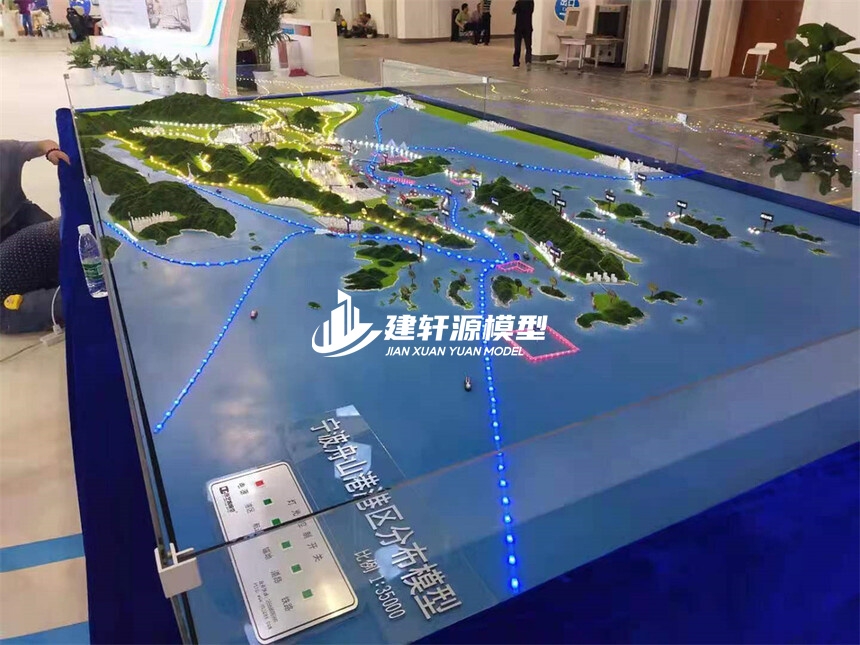 大丰地形地貌模型